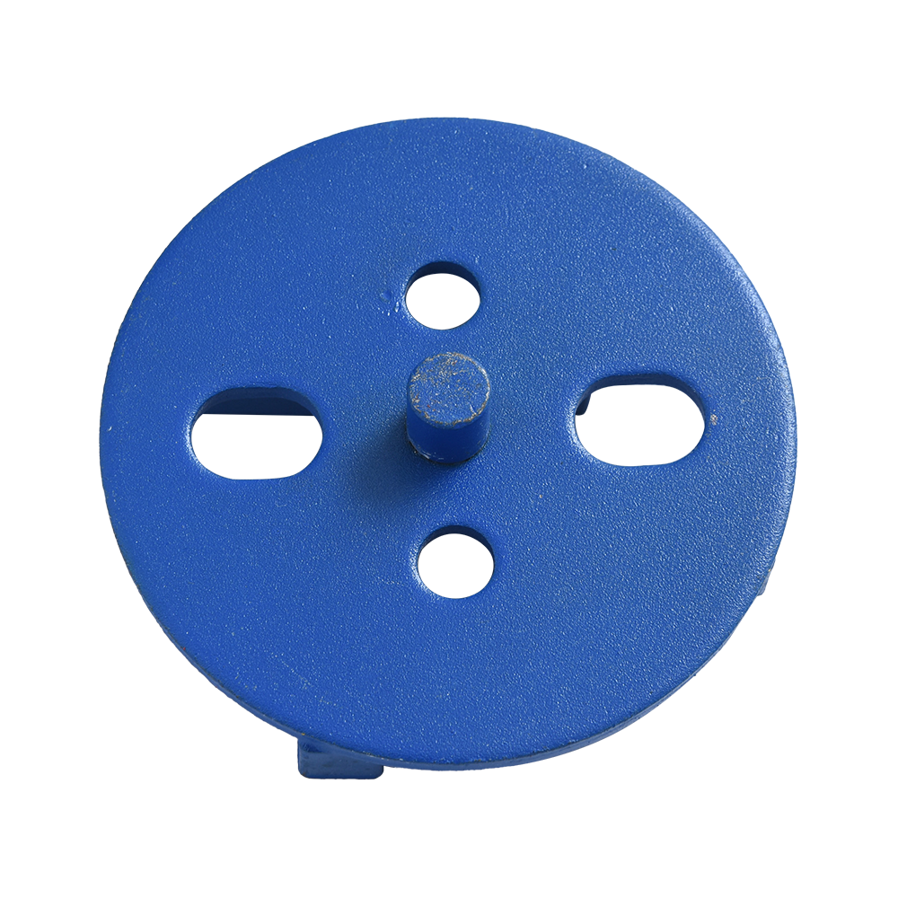 #50 Обычные пять отверстий и четыре зуба (с колонкой) напольная головка резака